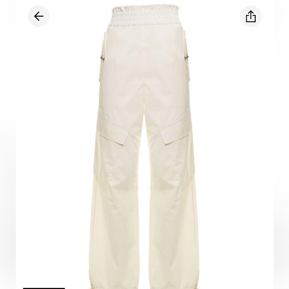 Dion Lee Cream Cargo Pants